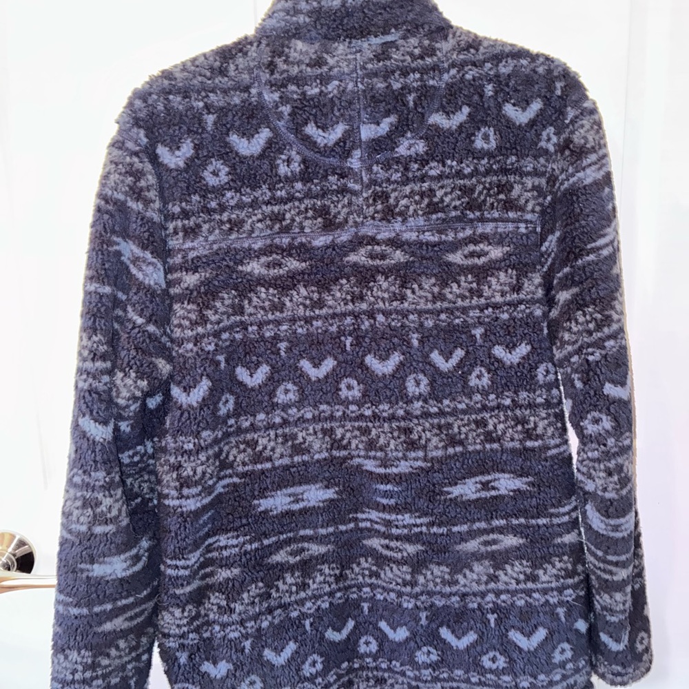 Blue Patterned Sweater - Picture 2 of 2